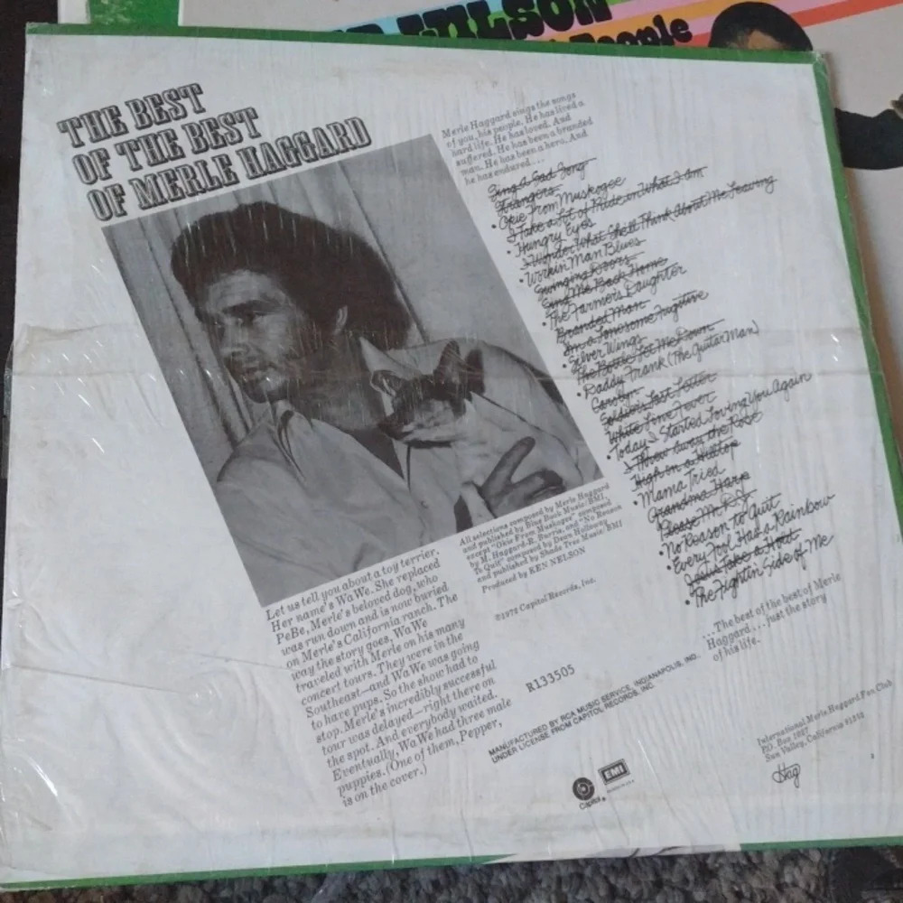 Merle Haggard LP - Picture 2 of 2